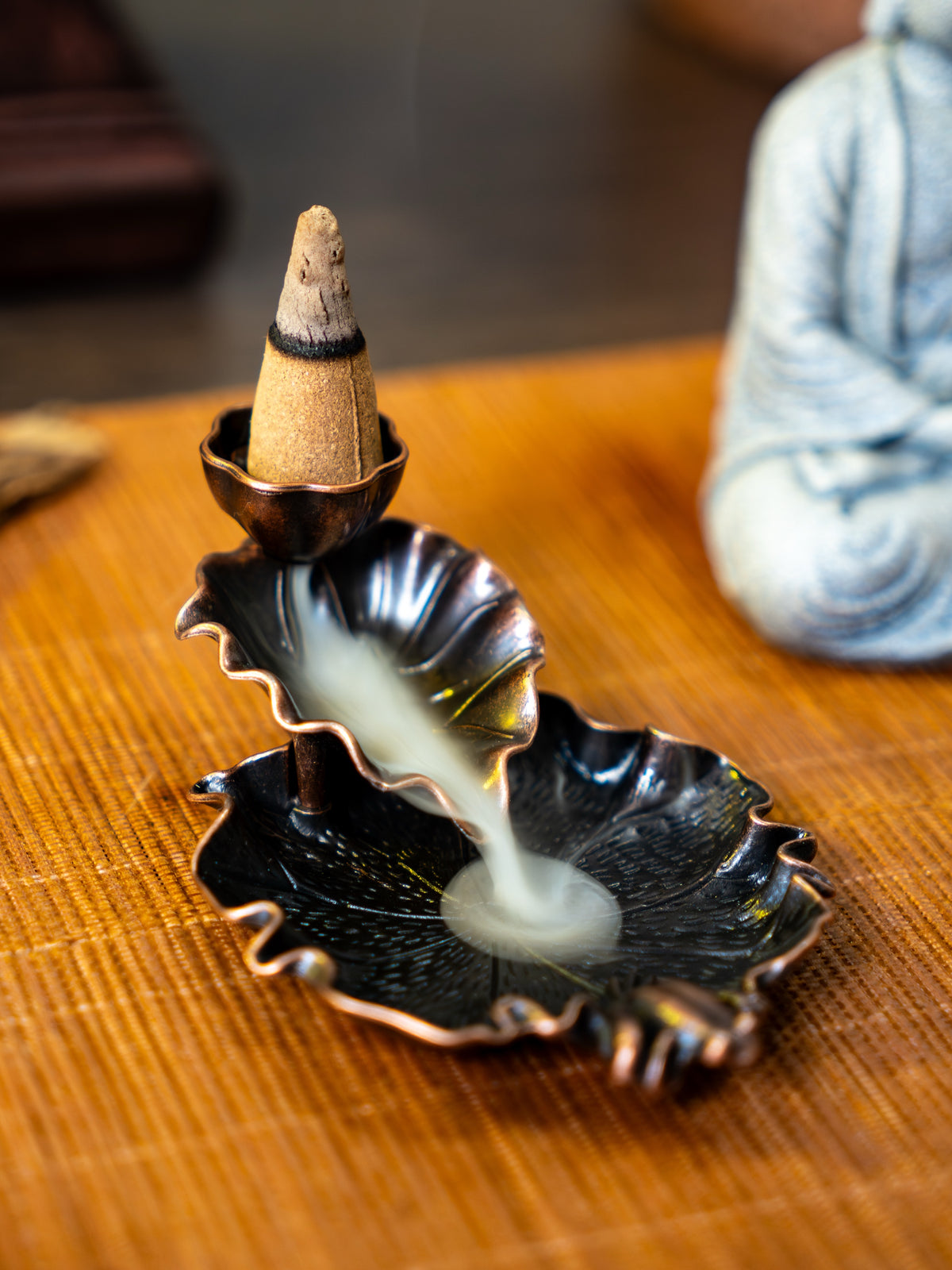 Handmade Backflow Incense Cones, Pure Vietnamese Agarwood