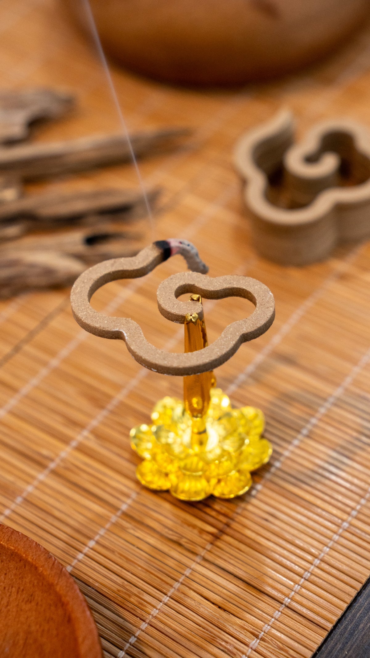 Pure Vietnamese Agarwood Coils, 100% Natural Incense, No Binding Powder, Free Holder Included